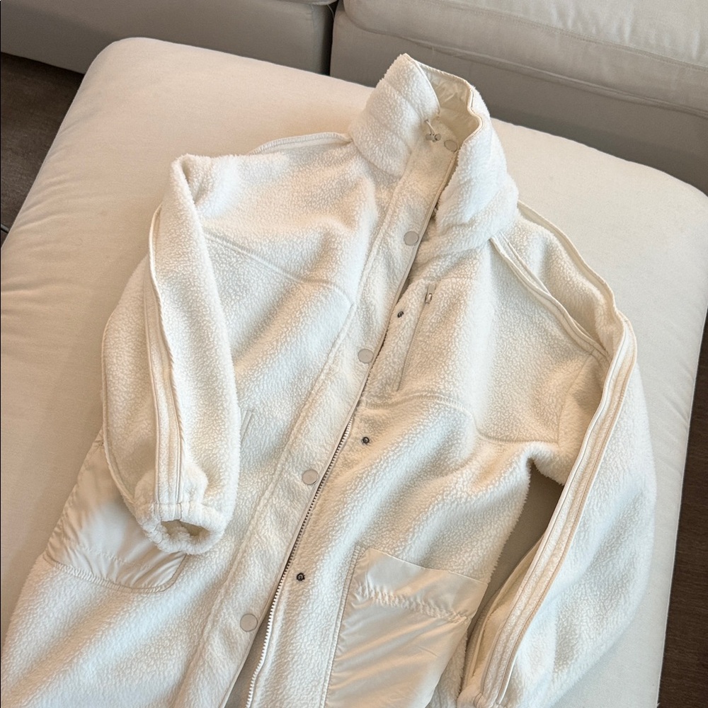 FP Movement by Free People Cream Puffer Jacket